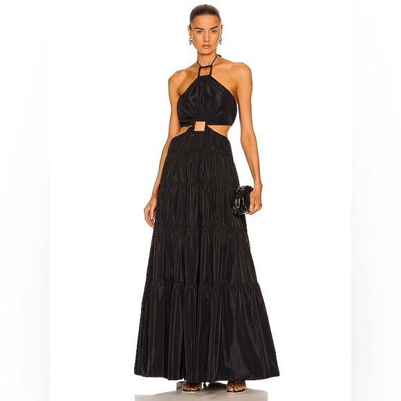 Staud Dome Halterneck Dress - Small